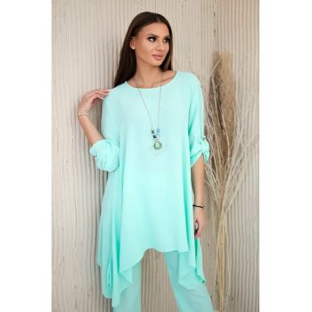 Set de bluza lejera si pantaloni -