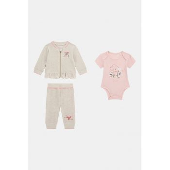 Set de jacheta - pantaloni si body - 3 piese