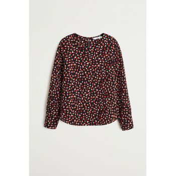 Bluza cu model abstract Sound