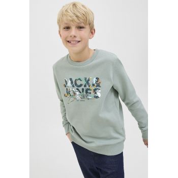 Bluza de trening cu imprimeu logo