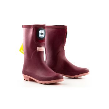 Cizme de cauciuc cu sistem de iluminare Fairweather Shine