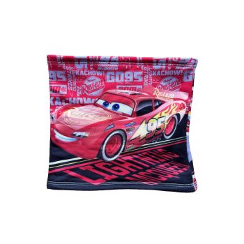 Fular copii  Cars - poliester/elastan - rosu - marime universala