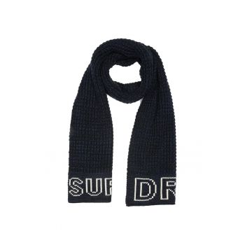 Fular cu logo contrastant