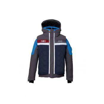 Geaca de schi 3 in 1 barbati -  poliester - cu gluga - mullticolor -