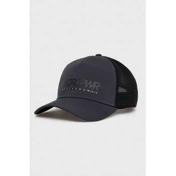 Helly Hansen sapca culoarea negru, cu imprimeu, 67520