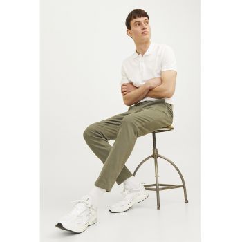 Pantaloni chino cu buzunare oblice