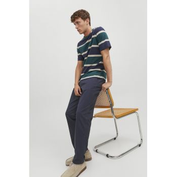 Pantaloni chino cu talie medie