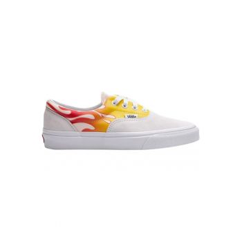 Pantofi sport slip-on unisex cu model cu flacari Era Low Top -