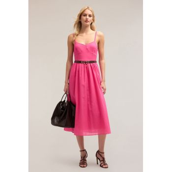 Rochie midi evazata