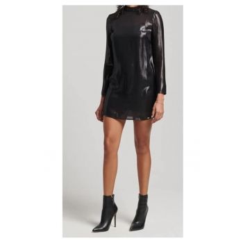 Rochie mini cu aspect stralucitor -