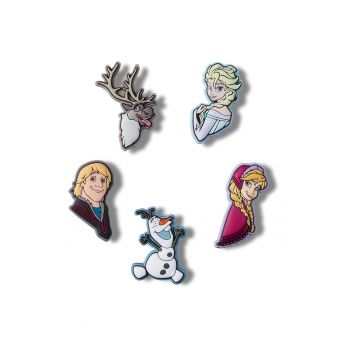 Set de accesorii jibbitz cu tematica Frozen - 5 piese