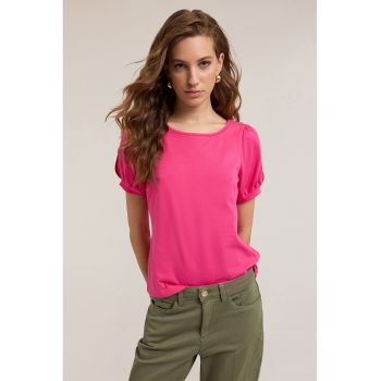 Tricou cu decolteu rotund