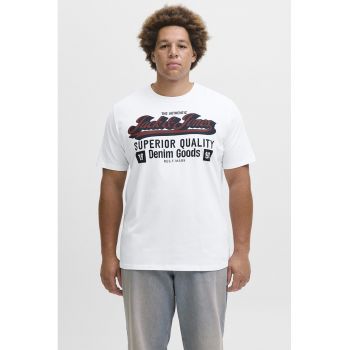 Tricou de bumbac organic cu imprimeu logo