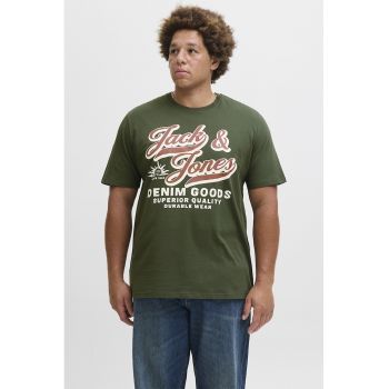 Tricou de bumbac organic cu imprimeu logo