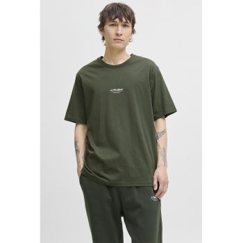 Tricou de bumbac organic cu text