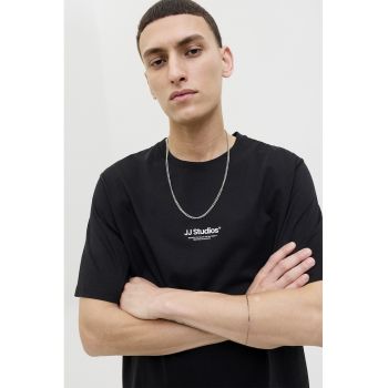 Tricou de bumbac organic cu text