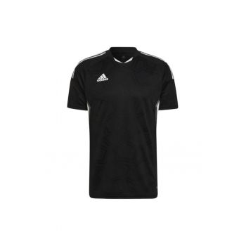 Tricou sport barbati -  Poliester - Negru/Alb -