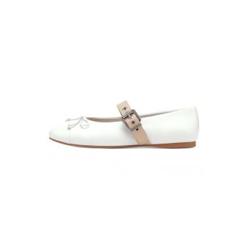Balerini Mary Jane de piele