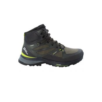 Bocanci trekking barbati  Force Striker Texapore Mid Kaki/Negru