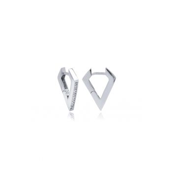 Cercei din argint 925 decorati cu zirconia