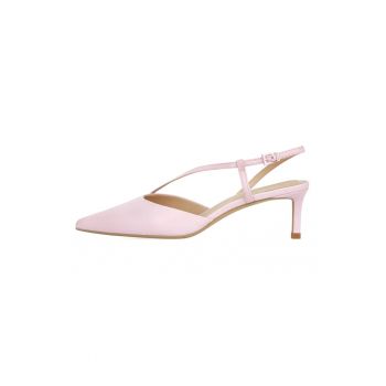 Pantofi slingback de piele