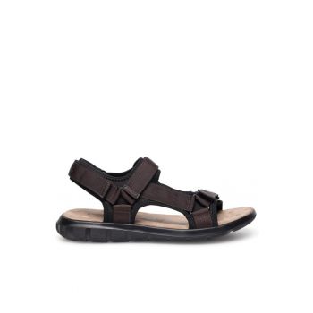 Sandale barbati -  590558860320744 - Sintetic - Maro