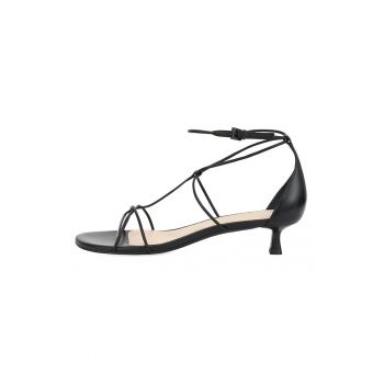 Sandale de piele cu barete multiple