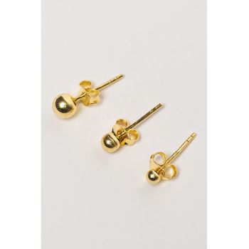 Set de cercei cu tija - din argint 925