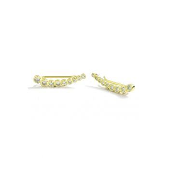 Cercei din argint 925 decorati cu zirconia