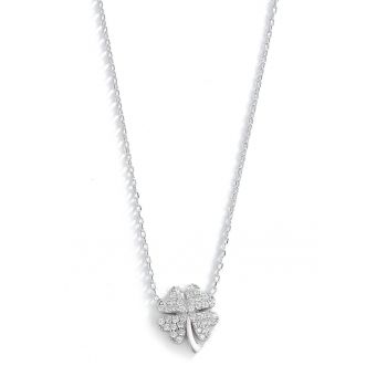 Colier din argint 925 decorat cu zirconia