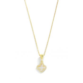 Colier din argint 925 decorat cu zirconia