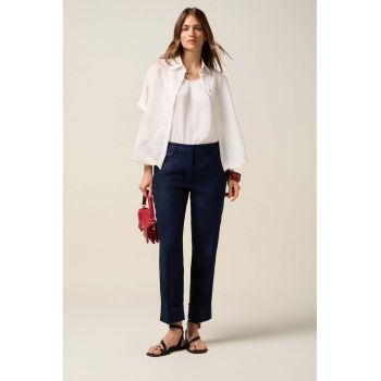 Pantaloni crop conici de in