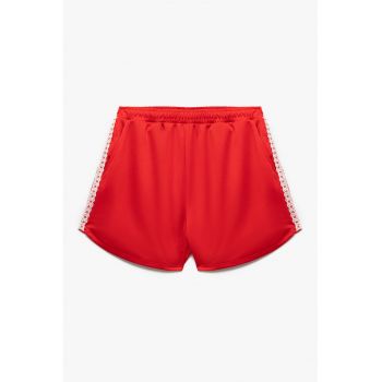 Pantaloni scurti cu talie elastica