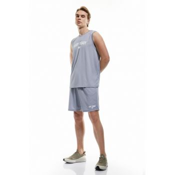 Pantaloni scurti de trening cu snur pentru ajustare