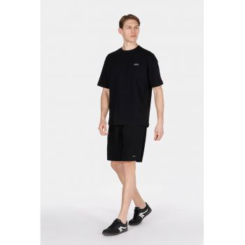 Pantaloni scurti uni cu snur