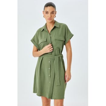 Rochie midi cu cordon