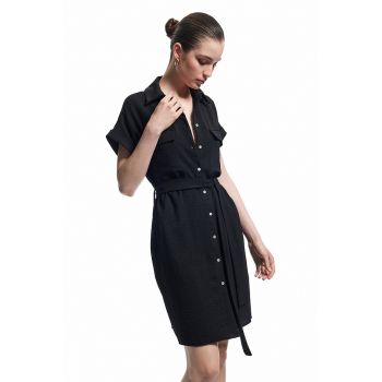 Rochie midi cu cordon