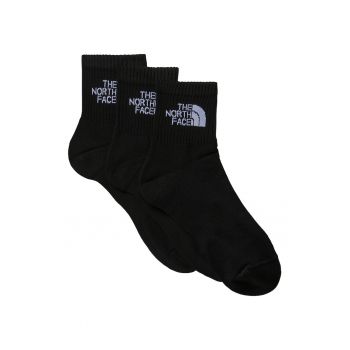 Set de sosete scurte cu imprimeu logo pentru drumetii Multi Sport - 3 perechi