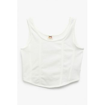 Top crop slim fit