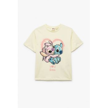 Tricou cu imprimeu desene animate