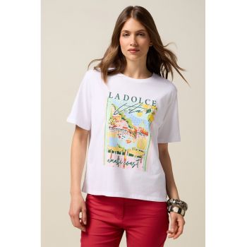 Tricou cu imprimeu grafic