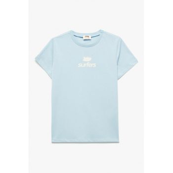 Tricou cu imprimeu pe partea din spate