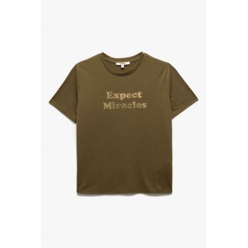 Tricou cu imprimeu text