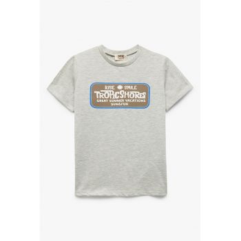 Tricou cu imprimeu text