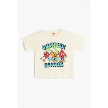 Tricou cu model grafic si text