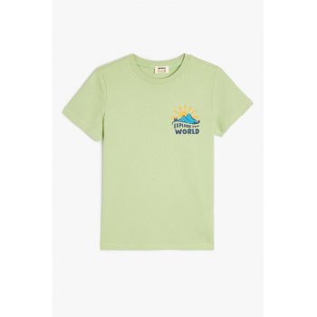 Tricou de bumbac cu imprimeu