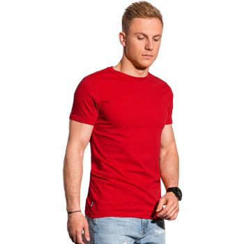 Tricou de bumbac cu model uni