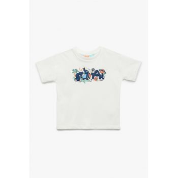 Tricou din bumbac cu imprimeu