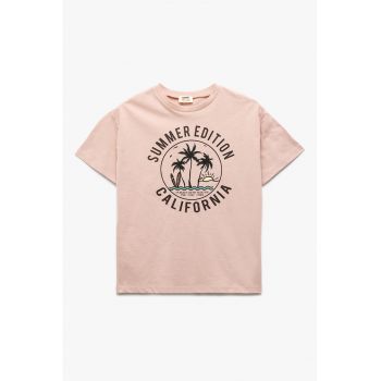Tricou din bumbac cu imprimeu