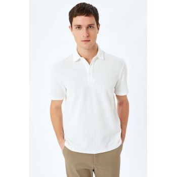 Tricou polo cu model uni